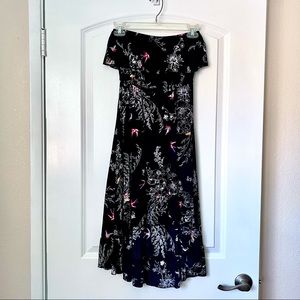 2/$15 - American Rag Boho Strapless High-Low Dress